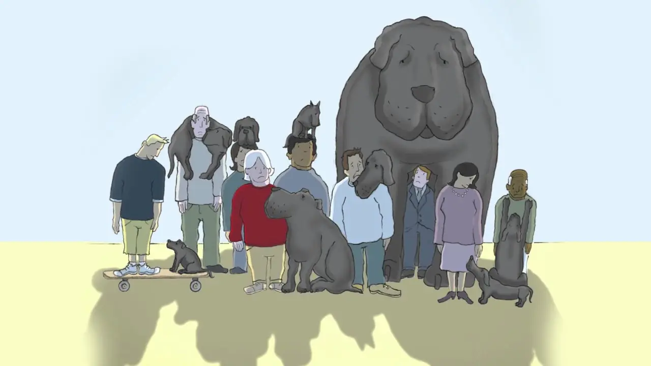 I had a black dog, his name was depression